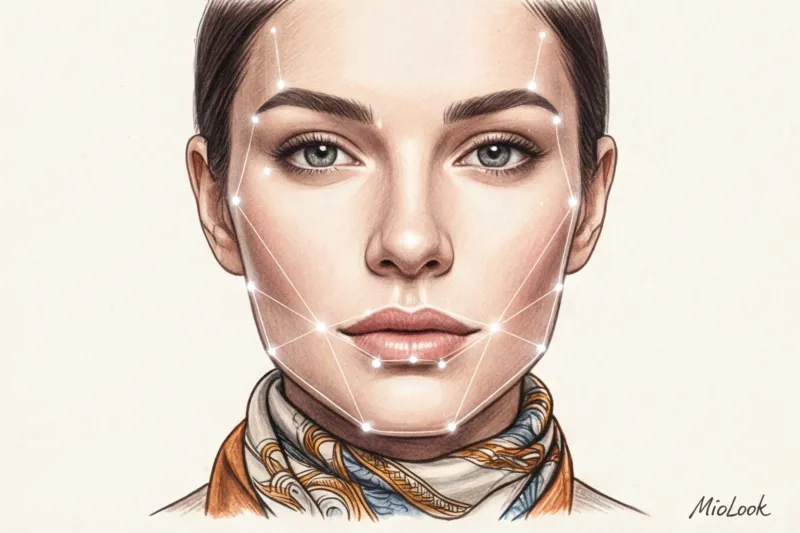 Как ИИ распознает форму лица для подбора стрижек и макияжа - 2