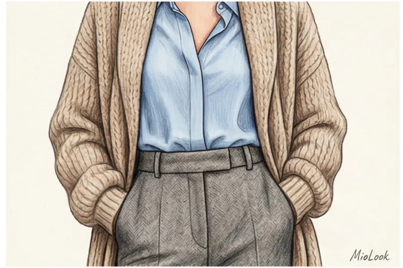 Как визуально сбалансировать высокий рост: правила пропорций в одежде - 4