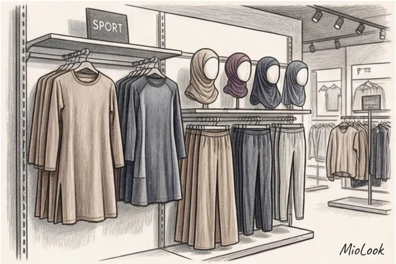 Спортивная скромная мода: комфортная и закрытая одежда для фитнеса - 8