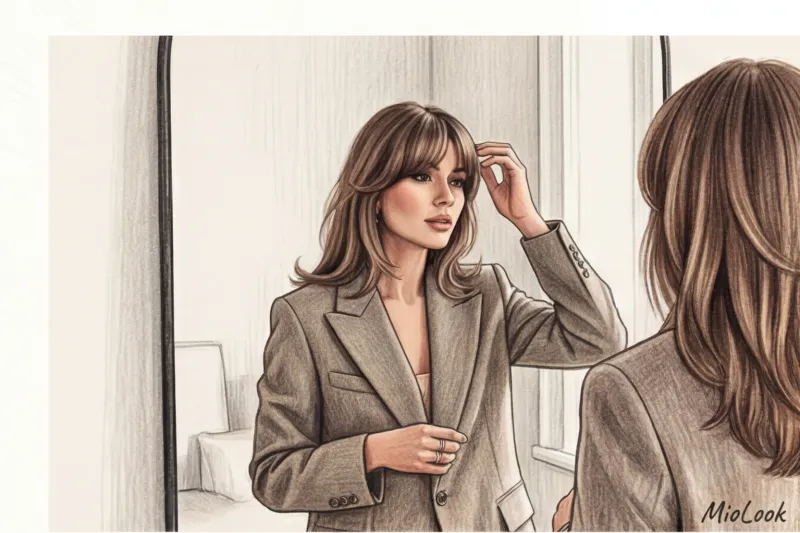 Модные челки: шторка, рваная и микро-челка - 1