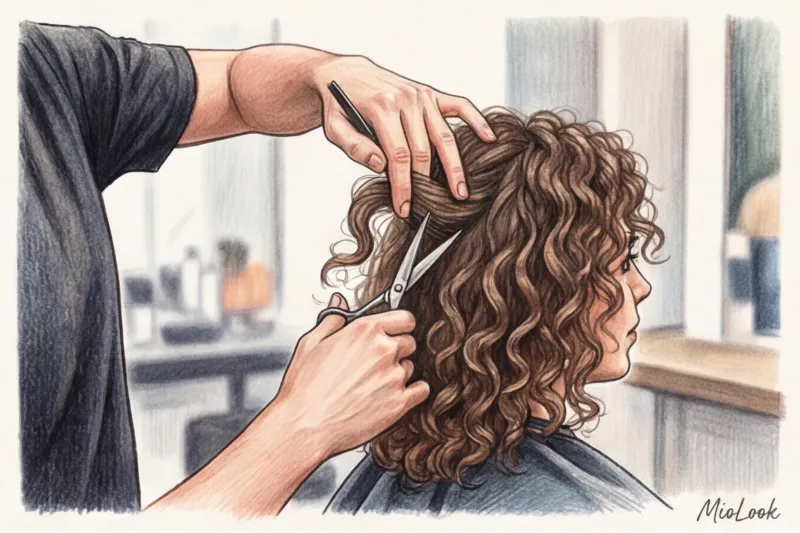 Омолаживающие стрижки для кудрявых и волнистых волос - 2