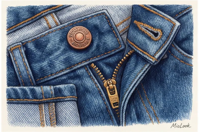 Как выбрать качественные джинсы: плотность, эластан и правильный деним - 5