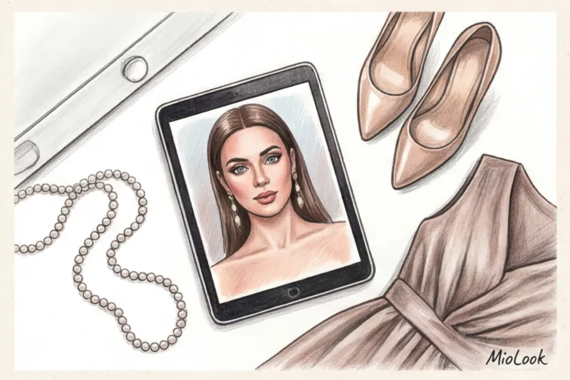 Как подобрать вечерний макияж по фото с помощью нейросети - 5