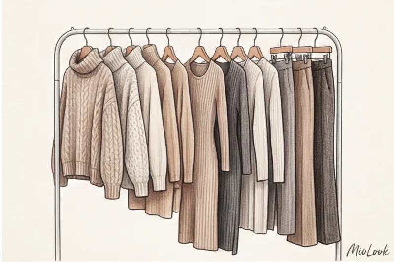 Зимняя капсула для будущих мам: тепло, уют и свобода движений - 3