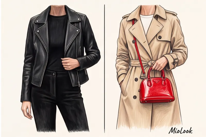 Замша, лак и гладкая кожа: как комбинировать разные фактуры - 6