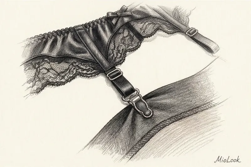 Garter belt: what it is, types, and wearing rules