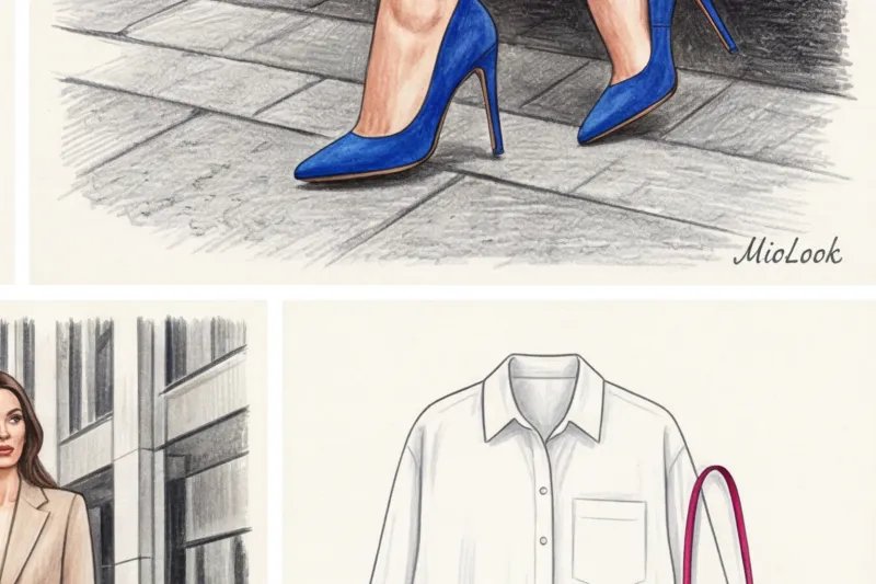 Яркие аксессуары: как использовать сумки и туфли для цветового акцента - 6