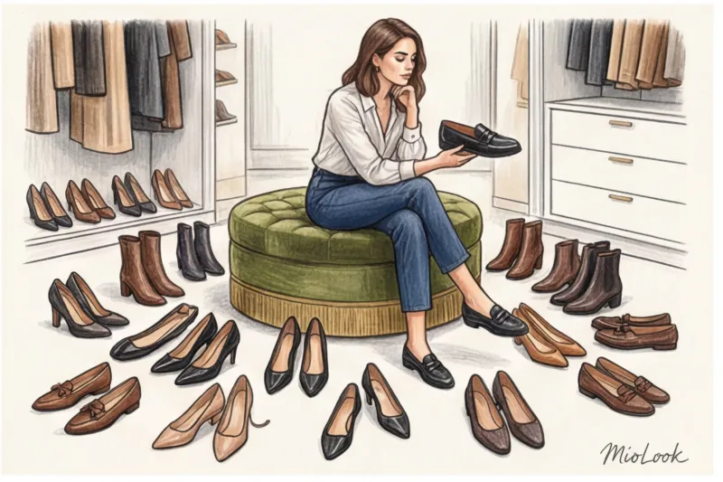 Базовая обувь для элегантного гардероба: от лоферов до лодочек - 9