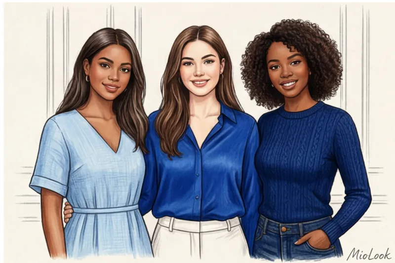 Синий цвет в одежде: благородные сочетания на каждый день - 9