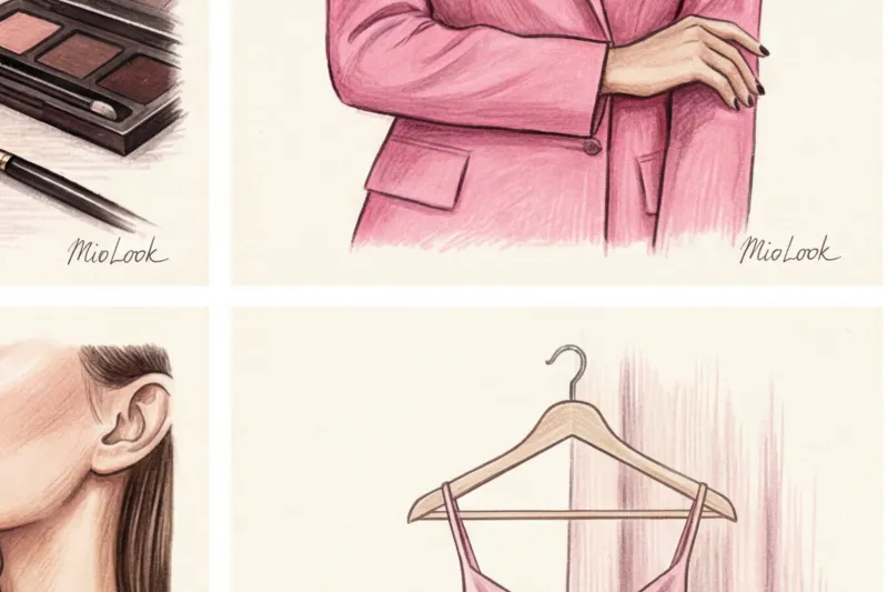 Макияж под розовое платье: от фуксии до пудрового оттенка - 6