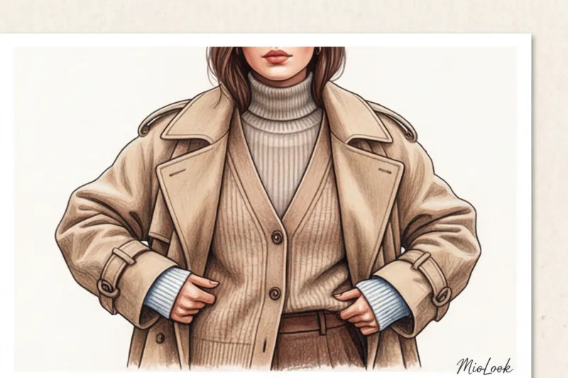 Осенняя капсула: многослойные и уютные образы на каждый день - 3