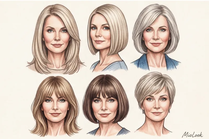 Омолаживающие стрижки для тонких волос: как добавить объем и густоту - 8