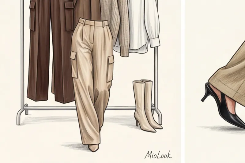 Брюки карго и стиль нулевых: адаптация Y2K трендов для закрытых образов - 7