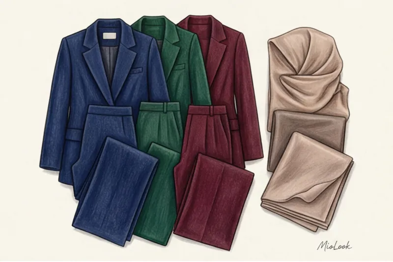 Цветовая палитра деловой мусульманки: допустимые оттенки и принты - 2