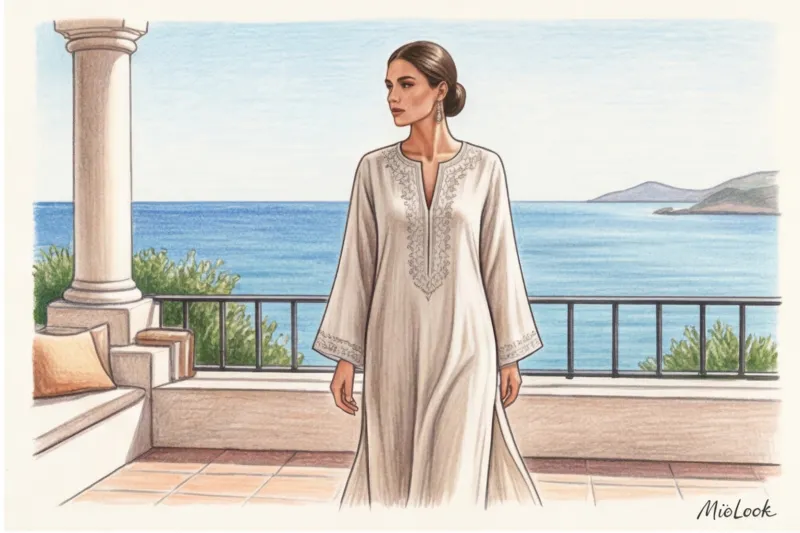 Летние рубашки и туники с длинным рукавом: обзор легких моделей - 3