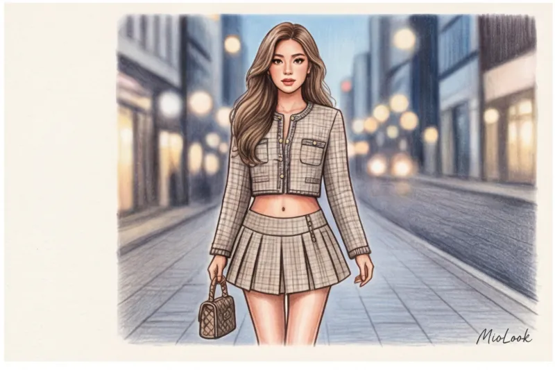 Стиль Чан Вонён (IVE): эстетика coquette и balletcore в корейской моде - 7