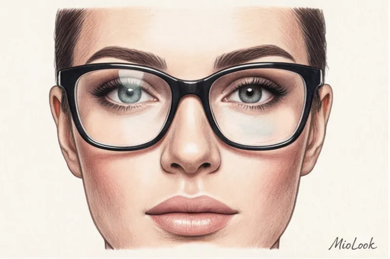 Makeup for glasses: how to match the frames