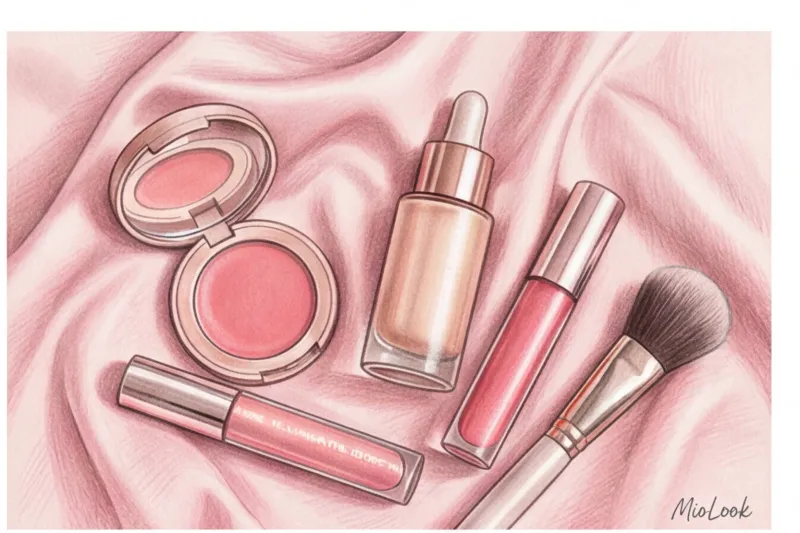 Макияж в стиле Coquette и Balletcore: морозный румянец, сияние и нежные губы - 3