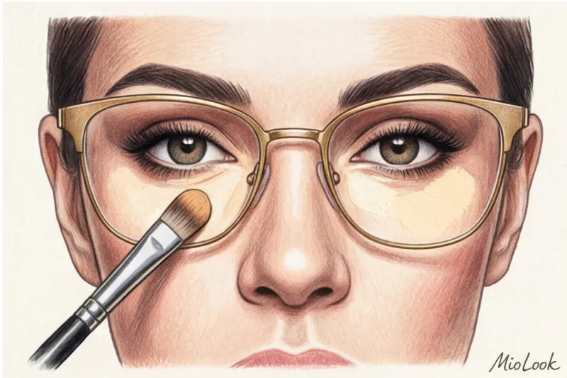 Макияж для тех, кто носит очки: как сочетать косметику с оправой - 9