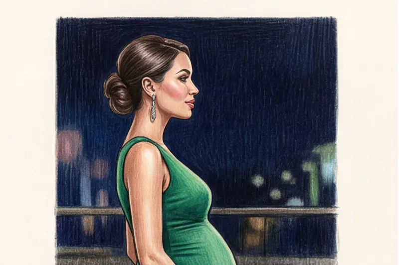 Evening dress for pregnant women: how to choose a style