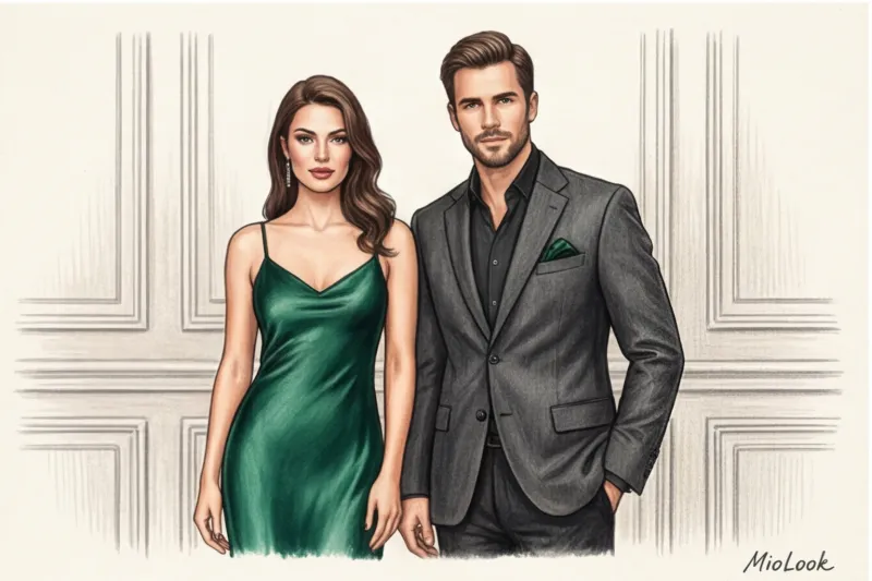 Парные образы на Новый год: идеи для праздничной ночи - 7