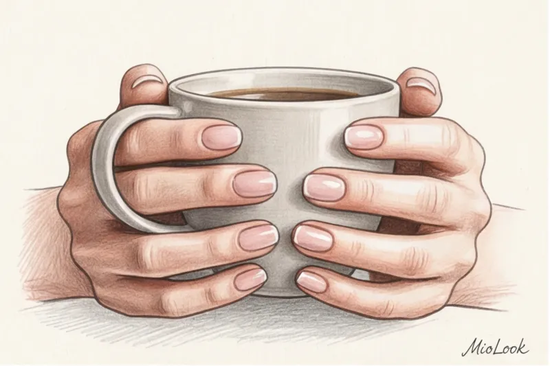 Manicure in clean girl style: minimalist design ideas