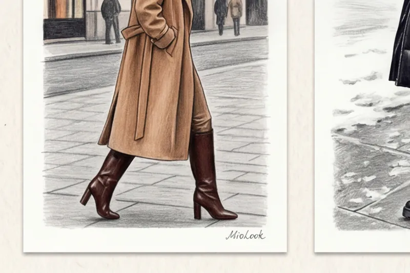 Как подобрать обувь к верхней одежде: правила стильных сочетаний - 7