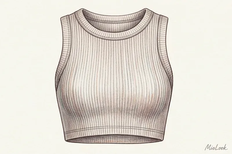 What is a crop top: types and styling rules