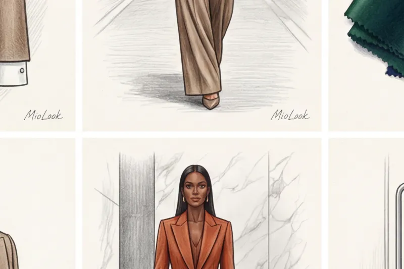 Женский брючный костюм на высокий рост: правила безупречной посадки - 5