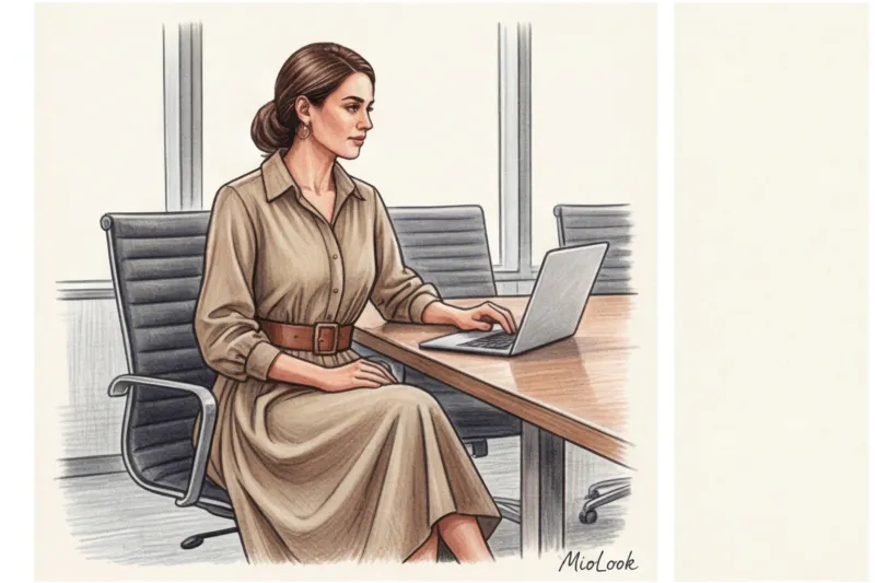 Офисные платья: какие фасоны соответствуют строгому и свободному дресс-коду - 4