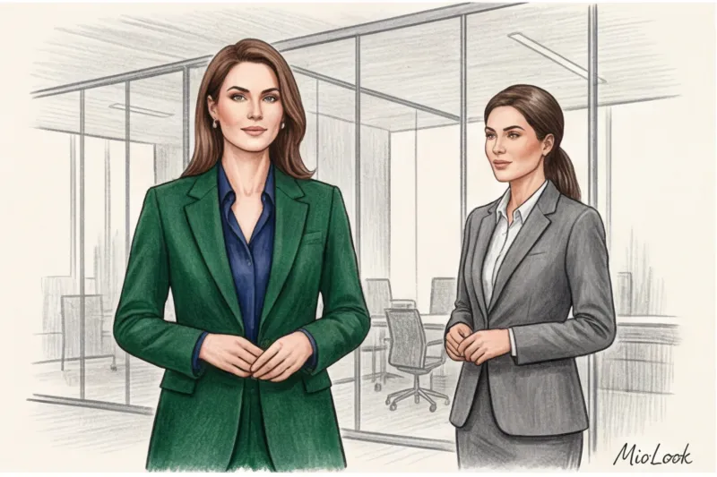 Яркие цвета и принты в деловом гардеробе: как не переборщить - 7