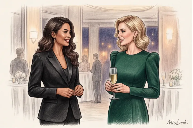 What should a woman wear to a gala dinner? Corporate party ideas