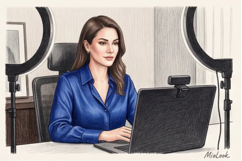 What clothing colors are suitable for video: stylist tips