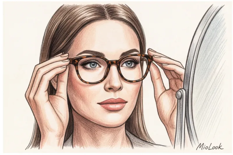 Оправы для вытянутого лица: как визуально сбалансировать пропорции - 7