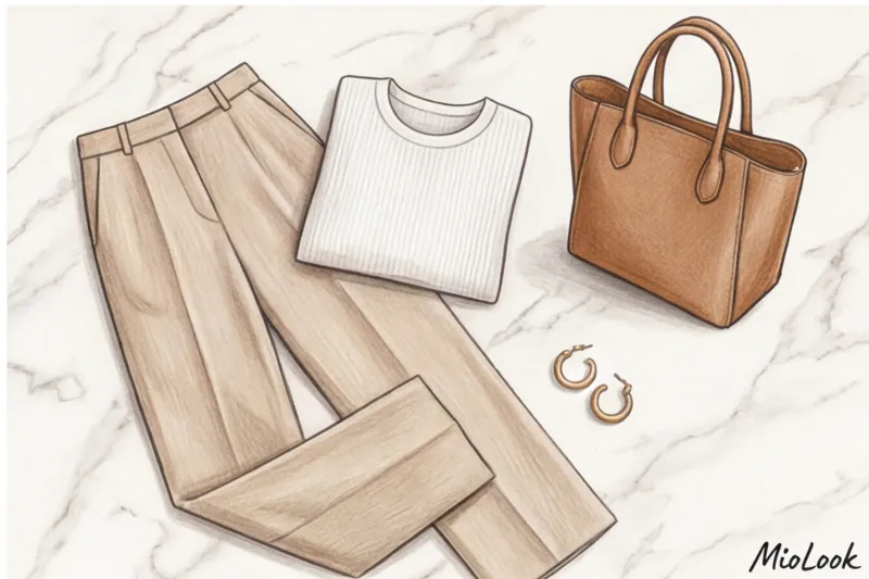 Как собрать гардероб Clean Girl с помощью приложения MioLook - 9