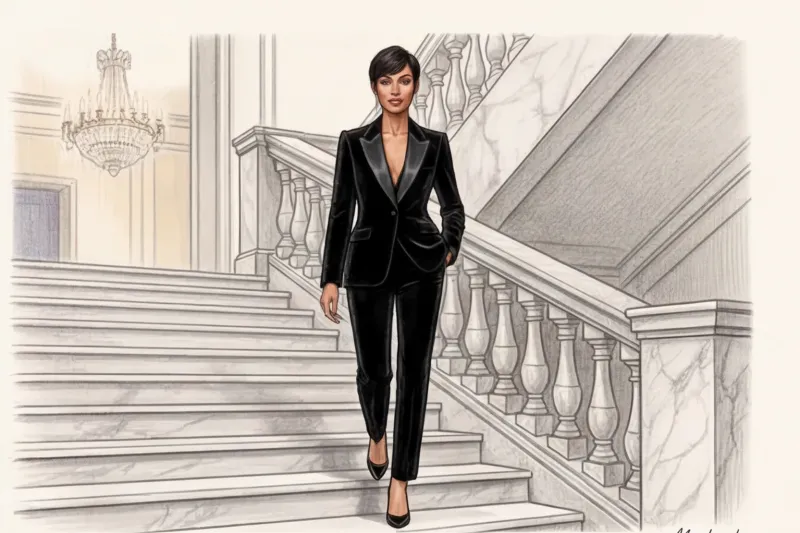 Дресс-код Black Tie на свадьбу: гид по вечерним нарядам для женщин - 3