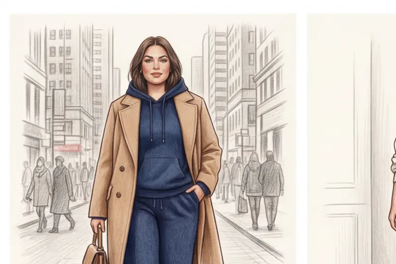 Sporty chic for plus-size women: secrets to a slim silhouette