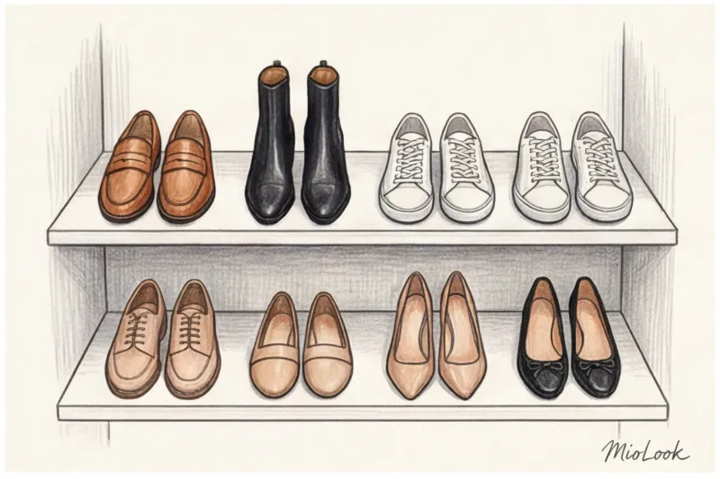 Базовая обувь для элегантного гардероба: от лоферов до лодочек - 8