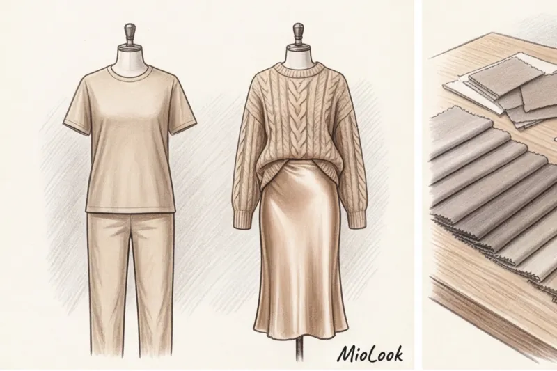 A fun capsule wardrobe in beige tones: a style guide