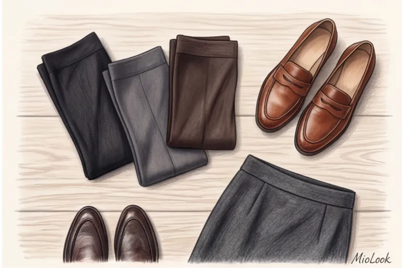 Колготки в деловом дресс-коде: правила этикета, цвета и плотность - 3