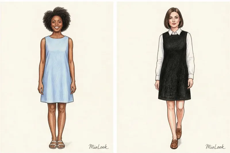 Платье-шифт - 2