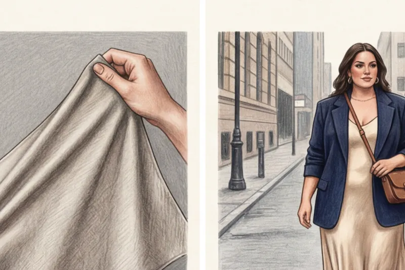 Бельевой стиль для полных: как носить платья-комбинации и топы (plus size) - 2