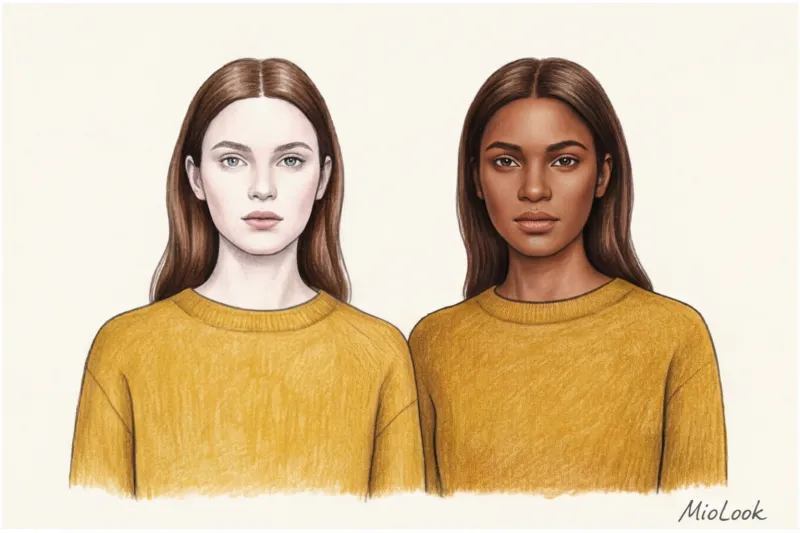 Как определить контрастность внешности: пошаговый тест с черно-белым фото - 8