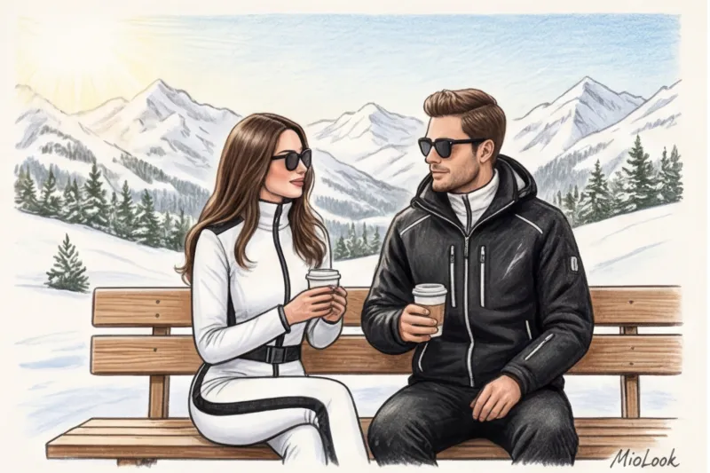 Зимние парные образы: стильные идеи для холодной погоды - 4