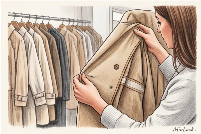 Классический бежевый тренчкот: как найти качественный аналог Burberry - 9