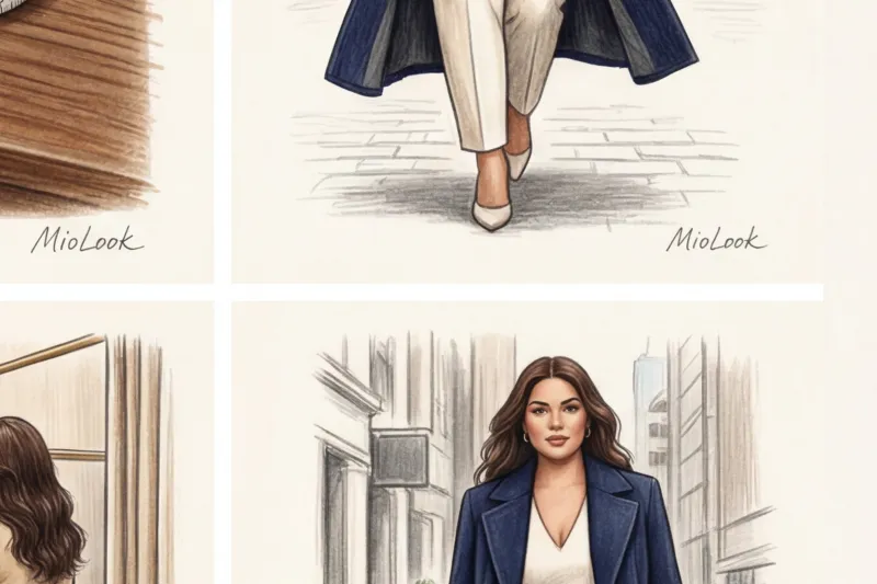 Верхняя одежда plus size: стильные пальто и куртки, которые не полнят - 6