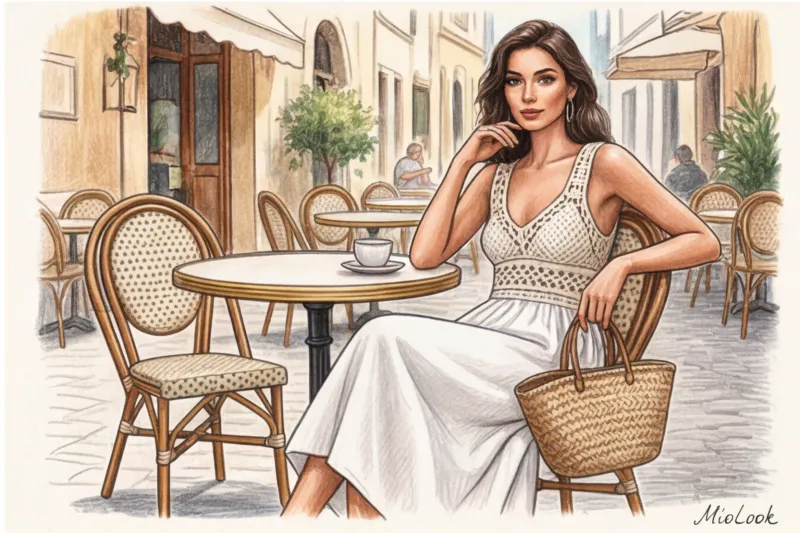 Летняя многослойность: как сочетать лен, хлопок и кроше в жаркую погоду - 9