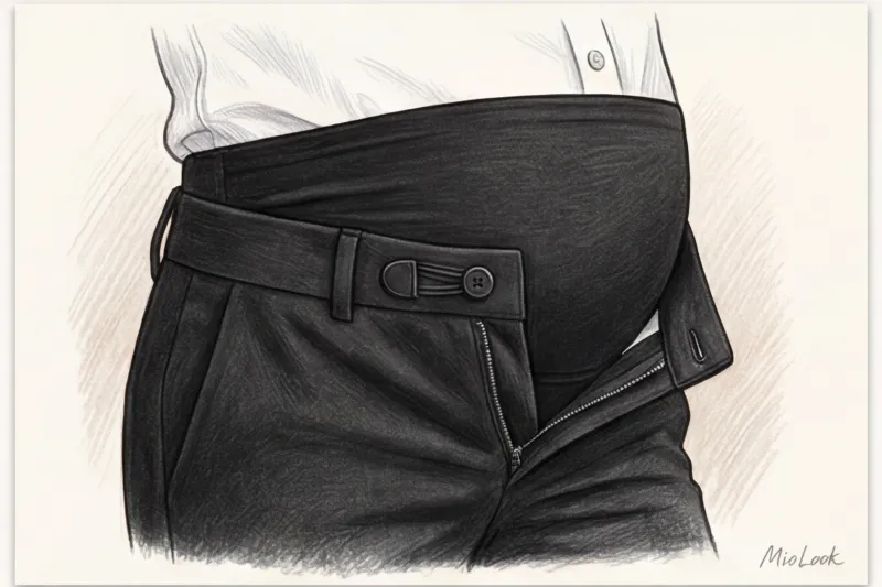 Идеальные офисные брюки для беременных: как выбрать фасон и посадку - 5