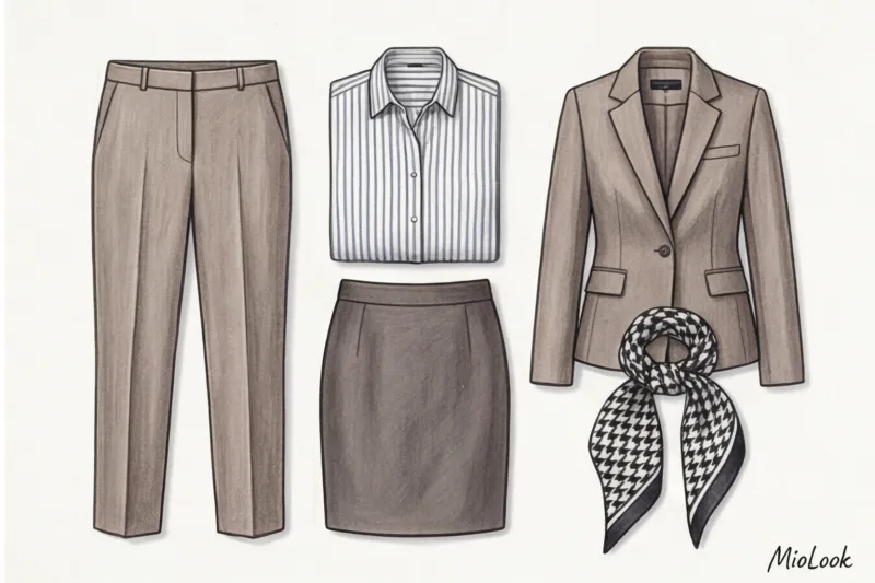 Деловой дресс-код: какие принты допустимы в строгом офисном стиле - 6