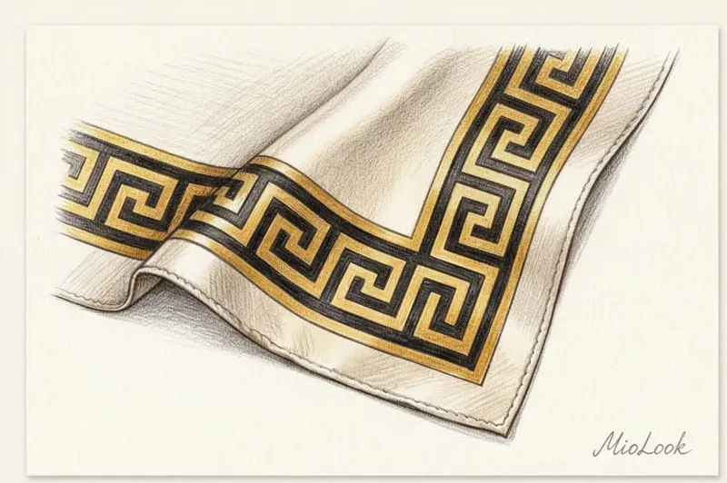 Meander pattern: what it is in fashion and how to wear it